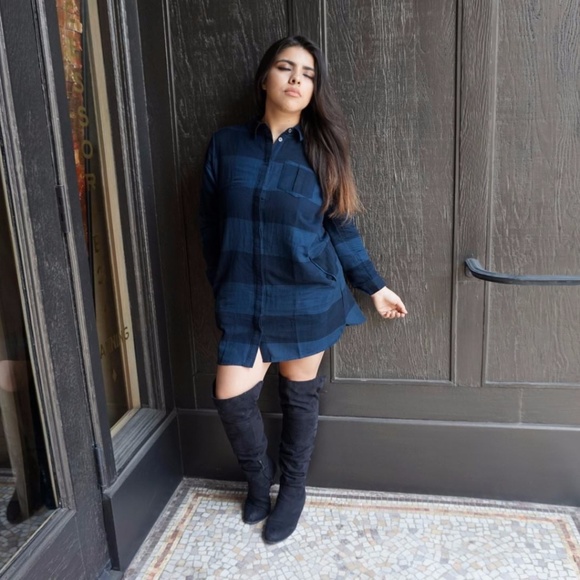 Cotton On Dresses & Skirts - COTTON ON Long shirt dress -Blue